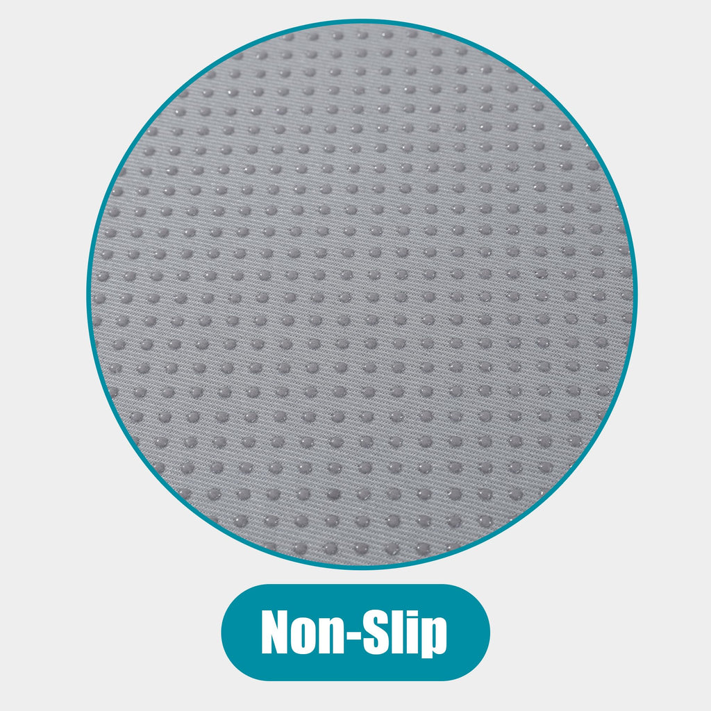 HOMBYS Wedge Recliner Seat Cushion for Long Sitting Chair, Cushion for Elderly Esay to Get Up,5" Thick 20"x20" Large Pressure Relief Seat Cushion for Recliner, Office, Car, Velvet & Foam,Light Grey