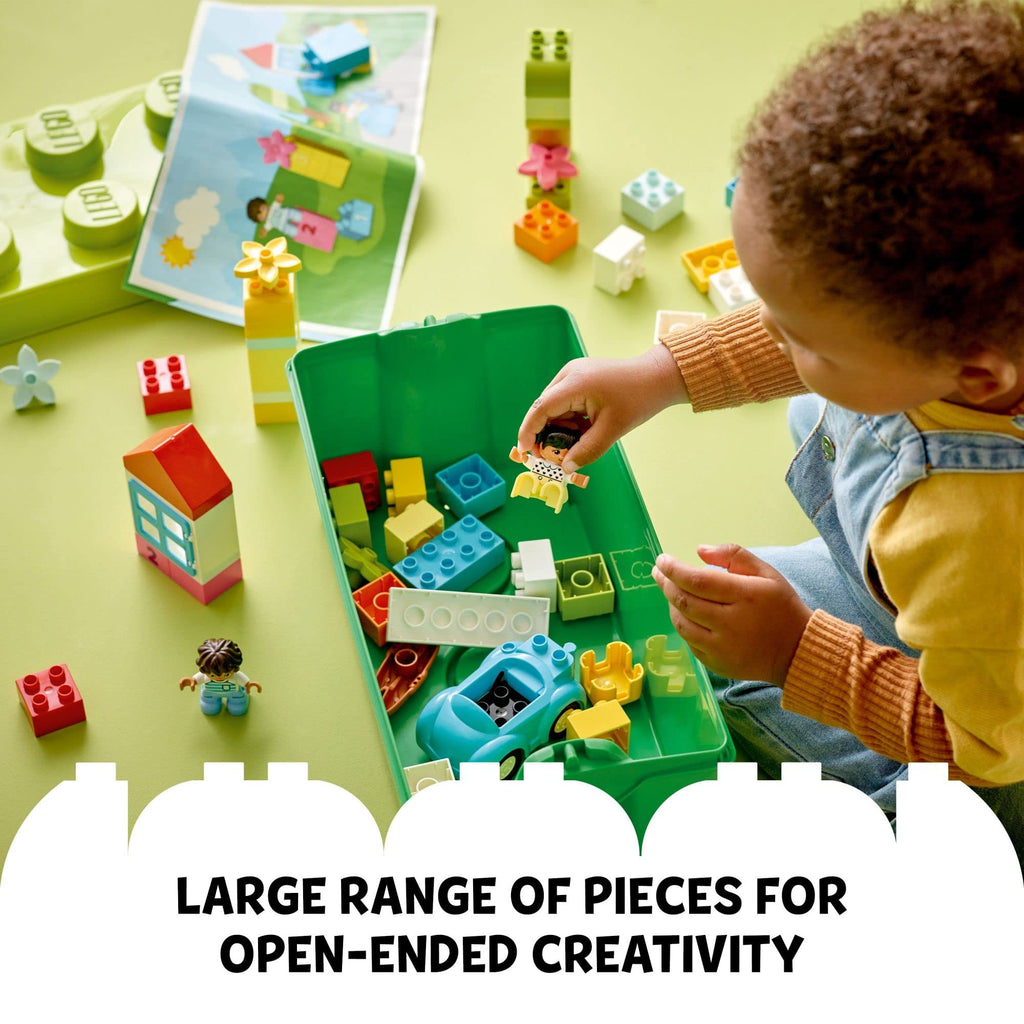 LEGO DUPLO Classic Brick Box Building Blocks - Stacking Toys for Toddlers, Ages 1.5+ Years - Learning & Educational Toys for Preschool - Develop Fine Motor Skills - Gift for Christmas - 10913