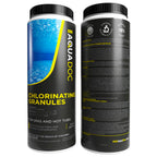 Spa Chlorine for Hot Tub Sanitizer 2lb (2 Pack) - Quick Dissolving Hot Tub Chlorine Granules, Spa Chemicals Made in the USA - AquaDoc