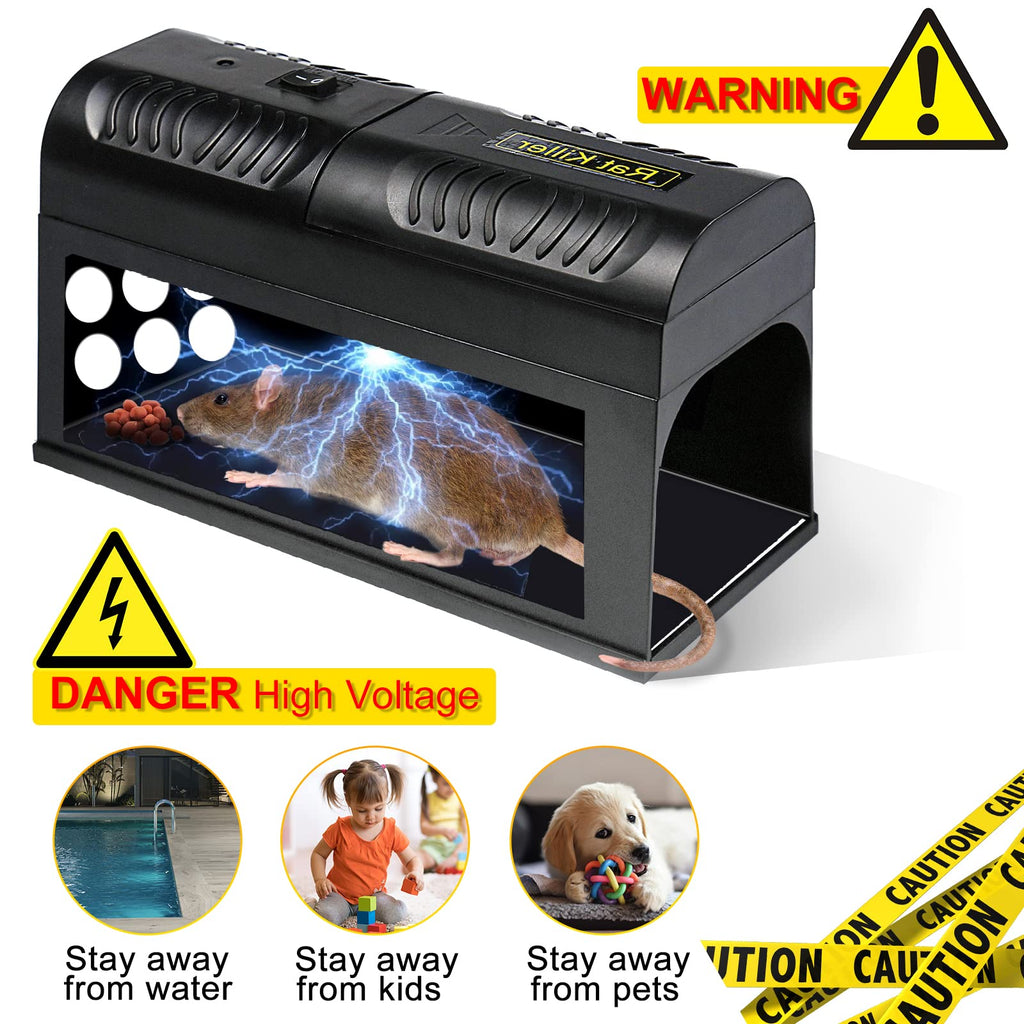 Electric Rat Trap, Humane & Efficient Mouse Trap