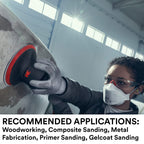 3M Xtract Net Disc 710W, 80+, 5 in, Die 500X, Pack of 50 Hook and Loop Sanding Discs, Virtually Dust-Free, Premium Option for Metal, Wood, Composites, Stock Removal, and Fine Finishing