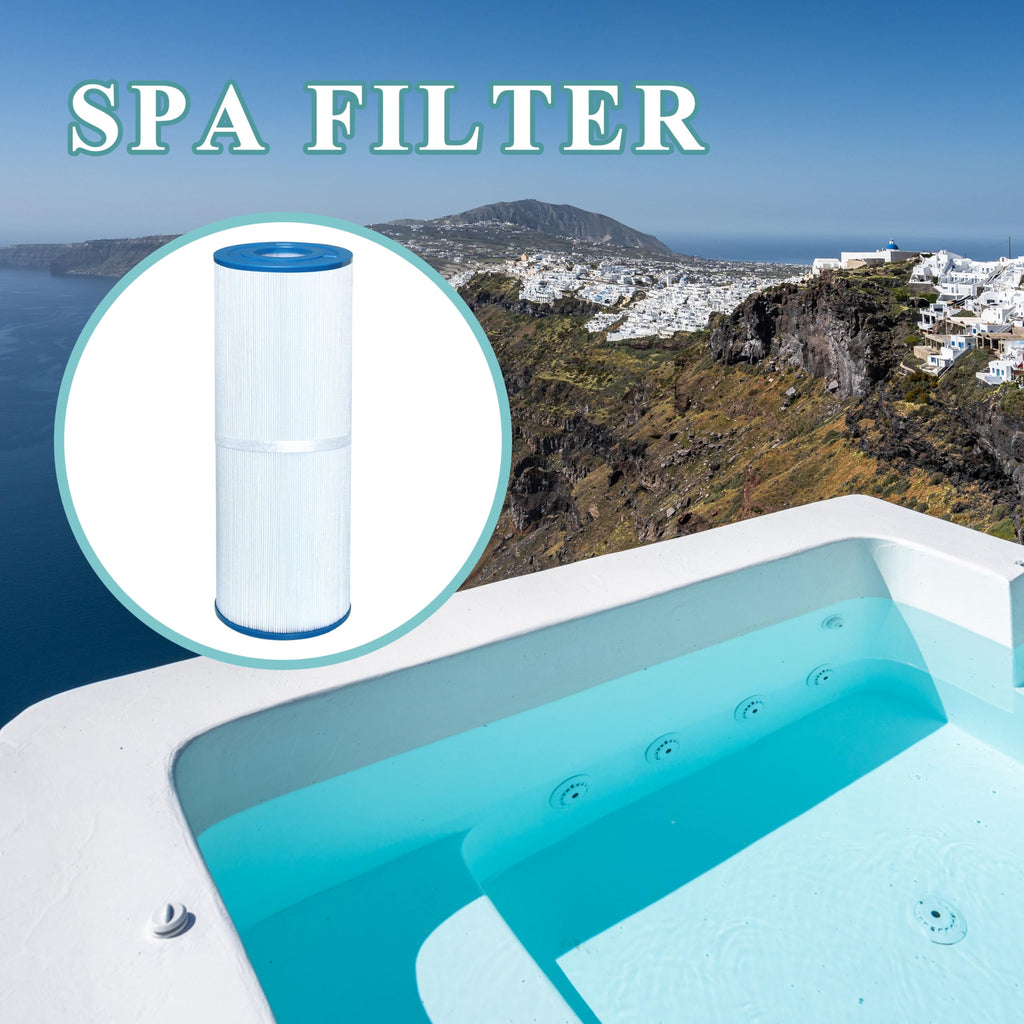 Chryseos Spa Filter Compatible with C-4950, Guardian 413-212-02, 817-5000, R173434, FC-2390, Aladdin 15002, 3FIL1600, 2 Pack