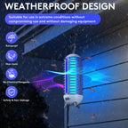 METERO Bug Zapper, Mosquito Zapper Led Light 2 in 1 for Outdoor and Indoor, Wireless Electric Bug Zappers Battery Powered Rechargeable, Insect Fly Traps Fly Zapper for Home Backyard Camping Patio