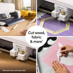 Cricut Maker 4 - Smart Cutting Machine (Seashell) | Digital Content Bundle - Includes 30 Images in Design Space App