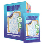 Legendary Foods 22 g High Protein Pastry+ Premium Boosted - Low Carb Meal Replacement Bar - Gluten Free Protien Snacks - Healthy Keto Snack Box - Low Sugar Energy Bar - Bariatric Diabetic Friendly