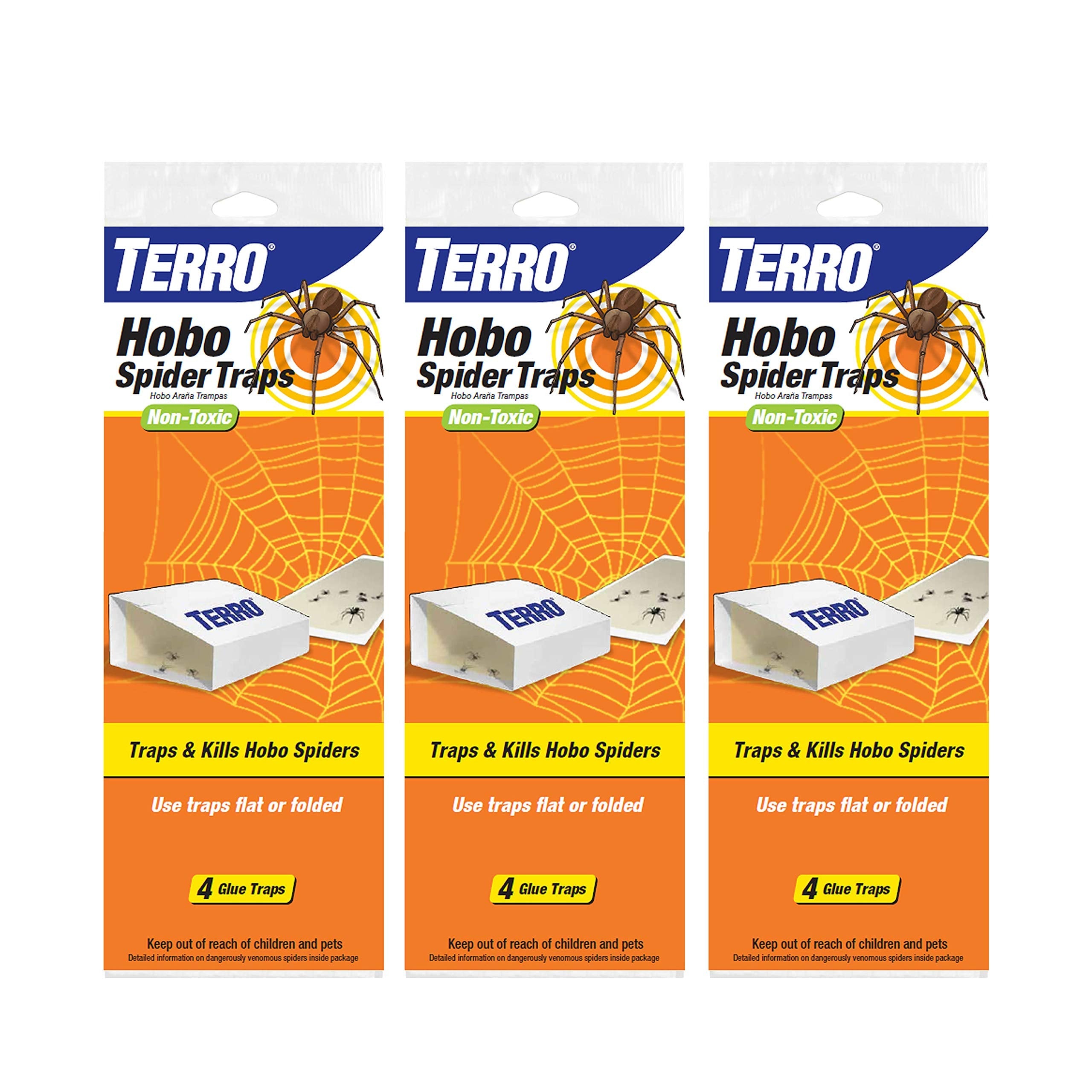 TERRO T293SR Hobo Spider Traps-3 Pack,White