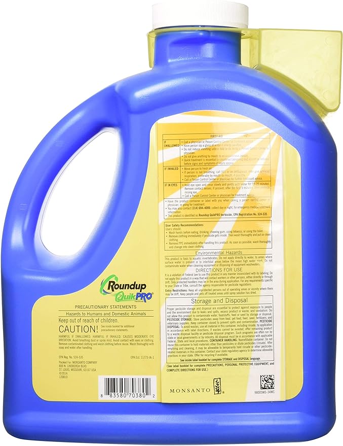Roundup Quik Pro 6.8 LB Weed/Grass Killer (QuickPro)