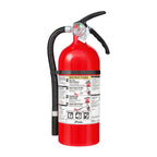 Kidde Fire Extinguisher for Home & Office Use, 2-A:10-B:C, 7.13 Lbs., Hose & Wall Mount (Included) & Fire Extinguisher for Home, 1-A:10-B:C, Dry Chemical Extinguisher, Red, Mounting Bracket Included