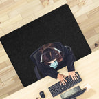Placoot Desk Chair Mat for Hardwood Floor & Tile 55"x35" Office Chair Mat for Rolling Chairs Large Anti-Slip-Recyclable Material Computer Chair Mat Rug for Office/Home
