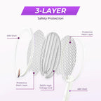 ASPECTEK Upgraded 3000V Electric Fly Swatter for Indoor and Outdoor, Portable, Foldable, Rechargeable with Improved Battery Life, USB Charging Cable, Include a Storage Bag