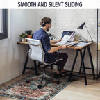 Starcounters Office Chair Mat for Hardwood Floor -Heavy-Duty Floor Mat for Office Chair - Scratch-Resistant and Non-Slip Computer Chair Mat, Wood and Tile Protection for Office & Home, Brown 48" x 60"