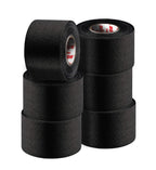 MUELLER Sports Medicine MTape Rolls To Go, Quality Athletic Tape, Easy to Tear for Fast & Effective Taping, 1.5" x 10 Yards Per Roll, 6 Rolls, Black