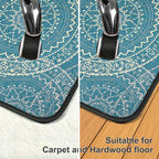 Placoot Office Chair Mat for Carpet & Hardwood Floors, 48" x 36" Highly Premium Quality Floor Mat, Desk Chair Mat for Carpeted Floors and HardwoodFloor for Home Office