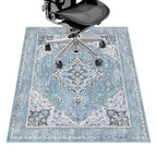 Office Chair Mat for Hardwood Floor & Tile Floor,36"X 48" Heavy Duty Desk Chair Mat for Hard Floors, Under Desk Rug for Rolling Computer Chair,Anti Slip,Low Pile Carpet Floor Protector-Blue