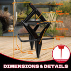 Mole Traps 2 Pack, Scissor Mole Trap that Kill Best，Mole Traps for Lawns Ground，Easy Step Mole Trap，Black Coated