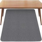 Sycoodeal Office Chair Mat for Hardwood Floor,Office Computer Gaming Chair Mat for Tile Floor,Large Floor Protector Rug,Anti-Slip,Easy to Clean,Grey(48"x36")