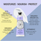 La Chatelaine Hand Cream Gift Set for Women, Mom, Sister, Travel Size, Natural Hand Cream Made in France with 20% Organic Shea Butter (Citrus Fizz, White Grapefruit, & Lavender) 3 x 1 fl. oz