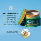 Murphy’s Naturals Mini Mosquito Repellent Candle Trio Pack | Made with Plant Based Essential Oils | 14 Hour Burn Time Per Candle | Three 3.5oz Candles Per Box