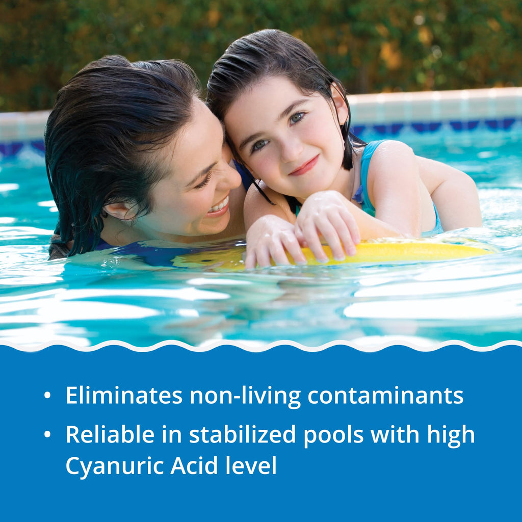 In The Swim Quick Clear Green - Turn Your Pool Water from Green and Cloudy to Sparkling Blue - 4 Pound