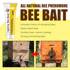 Carpenter Bee Trap Lure, Naturally Attracts Bees to Your Hive,Farm Bee Traps to Attract Carpenter Bees to Your Traps Honey Bee Attractant (1pc)