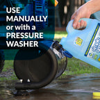 Simple Green Oxy Solve Deck and Fence Pressure Washer Cleaner, Colorless to Pale Straw, Unscented, 128 Fl Oz (Packaging May Vary)
