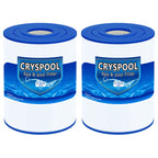 Cryspool® pwk65 Compatible with Watkins 31114, Hot Spot spa Filter, C-8465, FC-3960, 71827, 71828, Watkins 65 sq.ft hot tub Filter, 2 Pack