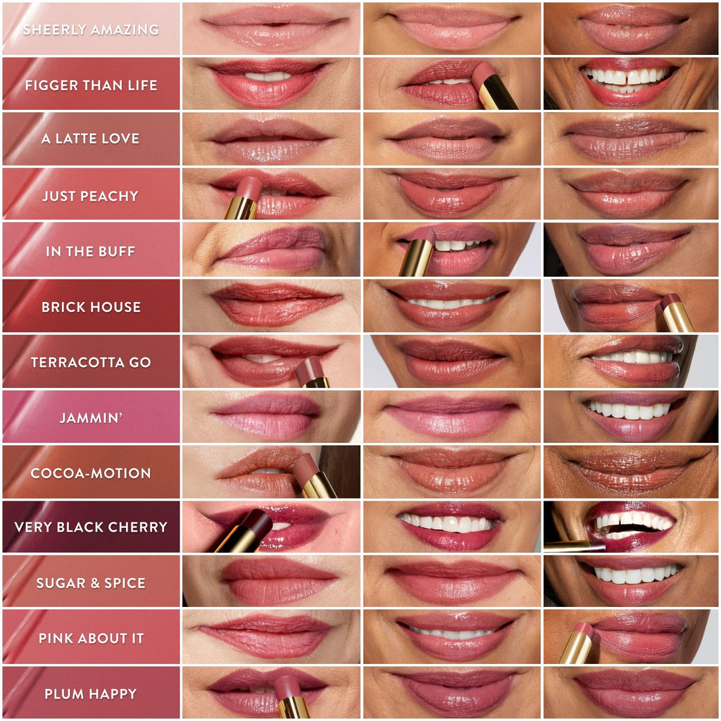 LAURA GELLER NEW YORK Jelly Balm Moisturizing Tinted Lip Color - Whatta Melon Hydrating Vitamin E - Semi-Shine Finish