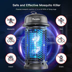 Electric Bug Zapper,4200V/20W High Power Voltage Mosquito Zapper,IPX4 Waterproof Fly Trap,Insect Zapper Outdoor for Camping,Backyard,Patio and Garden