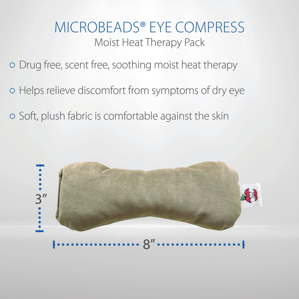 Therapeutica Pillow, Lite Orthopedic Support (Less Firm) – Large & Core Products MicroBeads Dry Eye Compress Moist Heat Pack Bundle