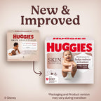 Huggies Size 4 Diapers, Skin Essentials Baby Diapers, Size 4 (22-37 lbs), 150 Count (6 Packs of 25), Packaging May Vary