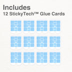 Safer Home SH512 Indoor Plug-in Fly Trap Refill Pack of 12 Glue Cards for SH502 Indoor Fly Trap