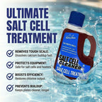 Salt Cell Cleaner for Pool, Pool Salt Cell Cleaner for Saltwater Pools, Salt Generator Cell Cleaner Solution, Helps Reduce Scale Buildup, 3 L (101.5 fl oz) - BubbyShine