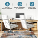 Office Chair Mat for Hardwood Floor & Tile Floor,36"X 48" Heavy Duty Desk Chair Mat for Hard Floors, Under Desk Rug for Rolling Computer Chair,Anti Slip,Low Pile Carpet Floor Protector-Abstract Multii