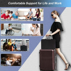 Airllantry Seat Cushion, Gel Seat Cushion for Long Sitting– Back, Sciatica, Tailbone Pain Relief Pad, 19in Seat Pad for Car, Office Chair, Wheelchair, Soft Support for Long Trips