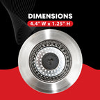 SinkShroom Revolutionary Clog-Free Sink Strainer Basket, 2-Pack, Stainless Steel