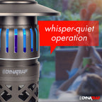 DynaTrap DT1050-TUNSR Mosquito & flying Insect Trap – Kills Mosquitoes, Flies, Wasps, Gnats, & Other Flying Insects – Protects up to 1/2 Acre