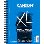 Canson XL Series Mixed Media Art Paper Pad Bundle - 9x12 inches 60 Sheets and 7x10 inches 60 Sheets