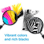 HP 61 Black/Tri-color Ink (2 Pack) | Works with DeskJet 1000, 1010, 1050, 1510, 2050, 2510, 2540, 3000, 3050, 3510; ENVY 4500, 5530; OfficeJet 2620, 4630 | Eligible for Instant Ink | CR259FN