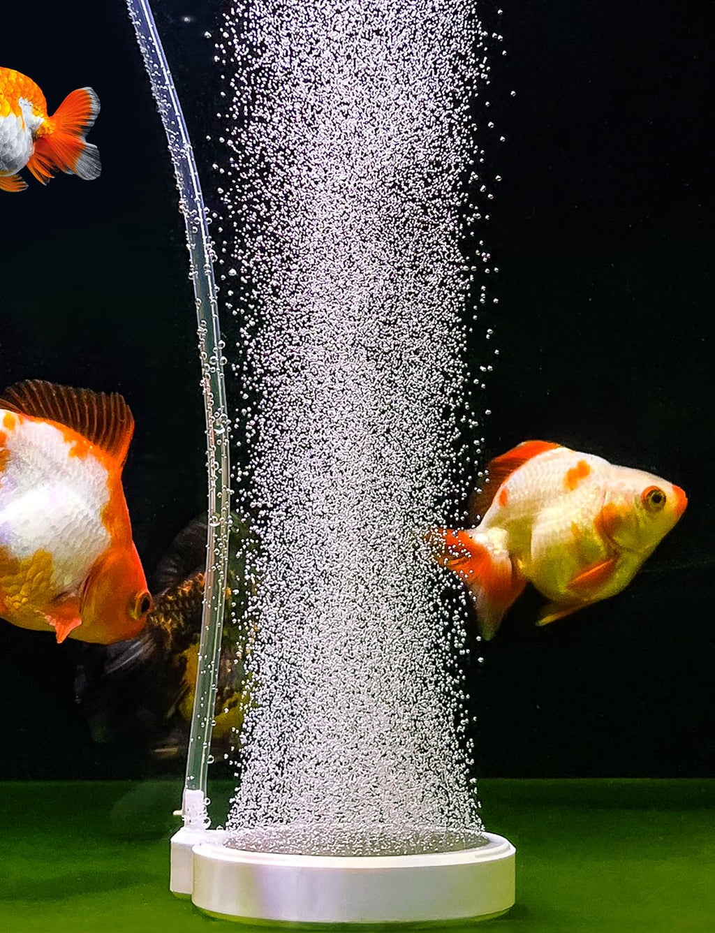 Aquarium Air Stones Oxygen Bubbler, 4 Inch Fish Tank Quiet Oxygen Aerator, Air Pump Accessories Airstones for Fish Tank and Hydroponics