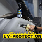 Meguiar's Marine & RV Hybrid Ceramic All Surface Sealant - Premium Fiberglass and Gel Coat Sealant that Boosts Gloss, Beading & Protection from UV Damage - Easy to Apply and Wipe Off – 32 Oz Spray