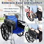 Ablefector Wheelchair Armrest Pad, Wheelchair Arm Rest Cushion Lateral Support Bolster for Stroke Victim, Arm Trough for Improved Comfort, Wheelchair Accessories for Seniors Adults