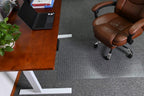 Office Chair Mat for Low Pile Carpet, 30" x 48" Transparent Office Desk Chair Mat for Carpeted Floors, Studded Carpet Floors Protector Mat for Home & Offices