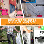 EZPIK 32" Foldable Grabber Reacher Tool for Seniors - Grabbers for Elderly Grab It Reaching Tool Heavy Duty Pickup Trash Picker Upper Tool - Claw Grabber Stick for Reaching Aids, Gripper Weed Grabber