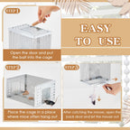 Kittmip 2 Pcs Rat Trap Humane Live Chipmunk Cage Traps for Mouse Traps Work for Indoor and Outdoor Small Rodent Animal Mice Vole Chipmunk Hamsters Live Cage, Catch and Release
