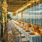 JMEXSUSS 900LED Outdoor Christmas Curtain Lights, 9.5x29.5ft Christmas Lights Plug in with Remote, Indoor Christmas Hanging String Lights for Bedroom Wedding Backdrop Wall Xmas Decor, Warm White