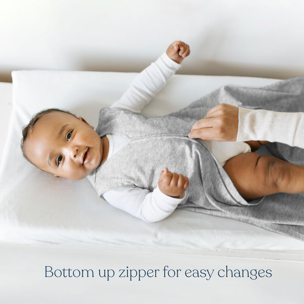 HALO SleepSack, 100% Cotton Wearable Blanket, Swaddle Transition Sleeping Bag, TOG 0.5, Birds, Small, 0-6 Months