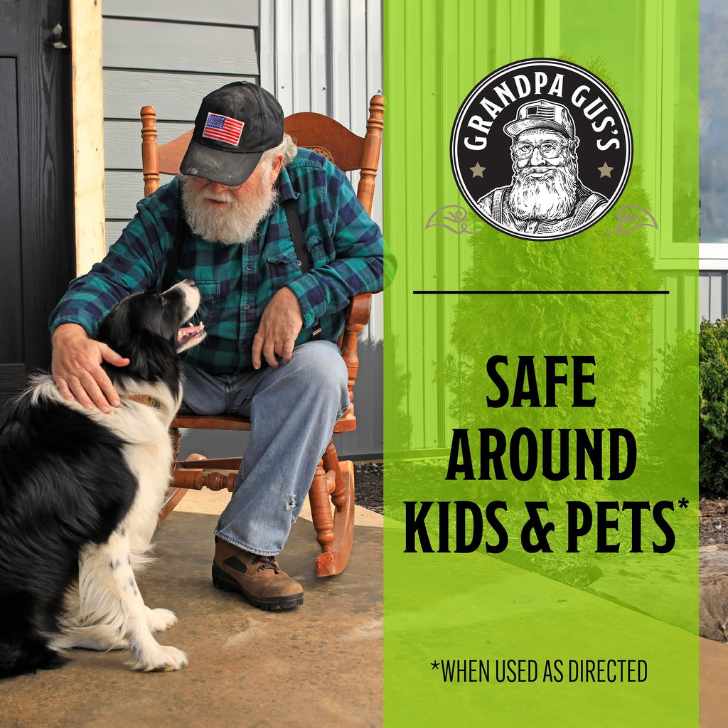 Grandpa Gus's Double-Potent Rodent Repellent Spray, Peppermint & Cinnamon Oil, Prevents Mouse/Rats from Nesting & Chewing on Wires, 16 fl oz (Pack of 1)