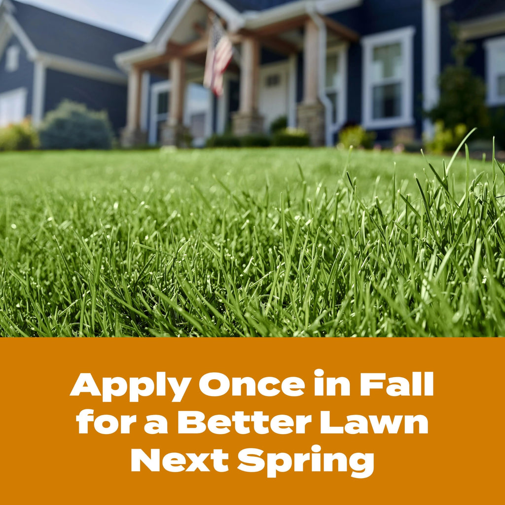 Scotts Turf Builder WinterGuard Fall Weed & Feed3, Weed Killer Plus Fall Fertilizer, 4,000 sq. ft., 11.43 lbs.