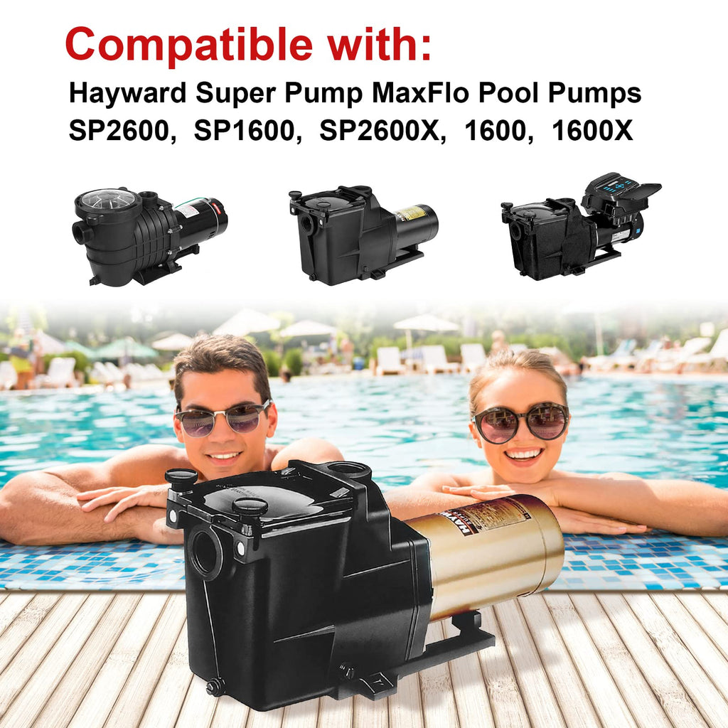 Replacement Hayward Super Pump Seal Kit for SP2600 SP1600 SP2600X 1600 1600X Fits Regular/X/VSP Models (Please Pay Attention to The Model When Purchasing)