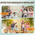 Mosquito Repellent 18 Pouches for Patio & Outdoor, Natural Mosquito Deterrent for Yard, Indoor Mosquito Control for Room & Bedroom, Keep Mosquito Away for Camping, RV, and Home